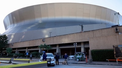 The 2025 Sugar Bowl has been rescheduled to January 2 following a New Year's Day attack in New Orleans that left 15 dead and 35 injured.
(AP Photo/Butch Dill) (AP) The 2025 Sugar Bowl has been rescheduled to January 2 following a New Year's Day attack in New Orleans that left 15 dead and 35 injured.
(AP Photo/Butch Dill) (AP)