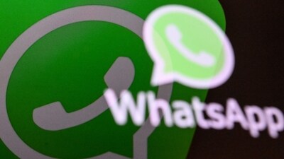 This illustration photograph shows the US instant messaging software WhatsApp's logo (AFP)