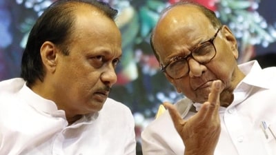 Sharad Pawar and his nephew and deputy chief minister Ajit Pawar. (HT FILE) (HT_PRINT) Sharad Pawar and his nephew and deputy chief minister Ajit Pawar. (HT FILE) (HT_PRINT)