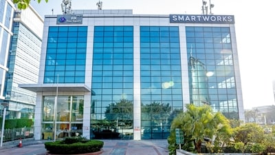 Gurugram-based flexible workspace provider Smartworks has leased 4.7 lakh sq ft of commercial space in DLF City in Gurugram for over ₹94 crore of annual rent. (Representational Image) (File Photo) Gurugram-based flexible workspace provider Smartworks has leased 4.7 lakh sq ft of commercial space in DLF City in Gurugram for over ₹94 crore of annual rent. (Representational Image) (File Photo)