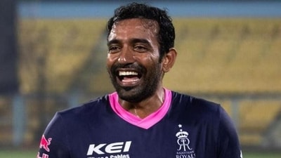 File image of Rajasthan Royals’ Robin Uthappa. (IPL) File image of Rajasthan Royals’ Robin Uthappa. (IPL)