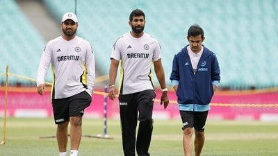 Rohit Sharma (L) and Gautam Gambhir (R) did not interact on the eve of the match (Getty) Rohit Sharma (L) and Gautam Gambhir (R) did not interact on the eve of the match (Getty)