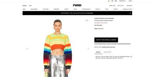 Janhvi Kapoor's sweater is worth  ₹24k.