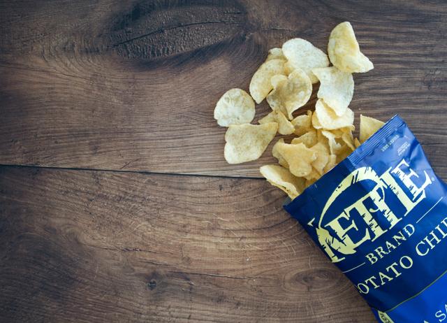 Kettle chips are batch-cooked and hence, more expensive, taking over the top-end of the market. (SHUTTERSTOCK) Kettle chips are batch-cooked and hence, more expensive, taking over the top-end of the market. (SHUTTERSTOCK)