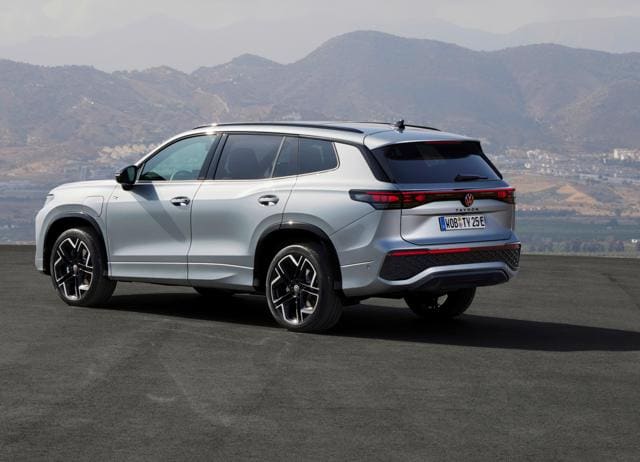 The Volkswagen Tayron is set to arrive next year as a three-row SUV. The Volkswagen Tayron is set to arrive next year as a three-row SUV.