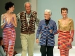 Rosita Missoni co-founded the label in 1953 with her husband, Ottavio Missoni. 