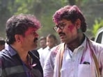 Walmik Karad (L) has been Dhananjay Munde’s (R) right hand man for years.