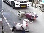 The two women did not sustain any serious injuries in the incident. The two women did not sustain any serious injuries in the incident.