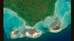 Satellite image of North Sentinel Island, one of the Andaman Islands. A protected area, it is home to the Sentinelese, an indigenous tribe in voluntary isolation. (DigitalGlobe/Getty Images)