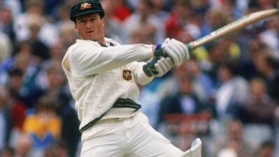 File image of Steve Waugh playing a square cut, (Getty Images) File image of Steve Waugh playing a square cut, (Getty Images)