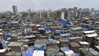 In Dharavi, central Mumbai, a speeding trailer struck parked cars on Friday morning, causing a black-and-yellow cab and a tempo to plunge into a stream (Hindustan Times/Satyabrata Tripathy/representative)
