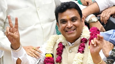 Delhi mayor Mahesh Khichi's wife has allegedly been registered under two different names in the voter list at the same address (Ishant/ANI) Delhi mayor Mahesh Khichi's wife has allegedly been registered under two different names in the voter list at the same address (Ishant/ANI)