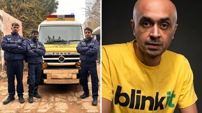 CEO Albinder Dhindsa’s announcement of “ambulance in 10 minutes” service has gone viral. (X/@alibinder) CEO Albinder Dhindsa’s announcement of “ambulance in 10 minutes” service has gone viral. (X/@alibinder)