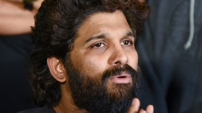 Allu Arjun was initially sent to a 14-day remand by the Nampally court. (PTI) Allu Arjun was initially sent to a 14-day remand by the Nampally court. (PTI)