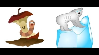 Climojis for "composting" and "starving polar bear". Climojis for "composting" and "starving polar bear".