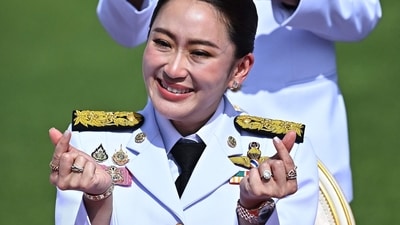 Thailand's prime minister Paetongtarn Shinawatra has declared $400 million in assets (AFP)