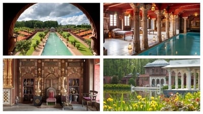 The Indian palace is located in Château du Champ de Bataille in France. (Pictures courtesy: Ericsander.com) The Indian palace is located in Château du Champ de Bataille in France. (Pictures courtesy: Ericsander.com)