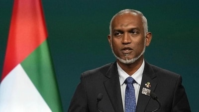 Maldives president Mohamed Muizzu.