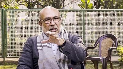 Manipur chief Minister N Biren Singh. (PTI)