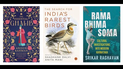 This week’s pick of interesting new reads includes a selection of Mirza Ghalib’s couplets, a volume on tracking down the rarest birds in India, and another on Karnataka, one of India’s most diverse states. (Akash Shrivastav) This week’s pick of interesting new reads includes a selection of Mirza Ghalib’s couplets, a volume on tracking down the rarest birds in India, and another on Karnataka, one of India’s most diverse states. (Akash Shrivastav)