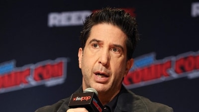 As he prepares for Goosebumps, David Schwimmer reflects on a scary incident on Friends when Matt LeBlanc injured himself during a live taping.
Marleen Moise/Getty Images/AFP (Photo by Marleen Moise / GETTY IMAGES NORTH AMERICA / Getty Images via AFP) (Getty Images via AFP) As he prepares for Goosebumps, David Schwimmer reflects on a scary incident on Friends when Matt LeBlanc injured himself during a live taping.
Marleen Moise/Getty Images/AFP (Photo by Marleen Moise / GETTY IMAGES NORTH AMERICA / Getty Images via AFP) (Getty Images via AFP)
