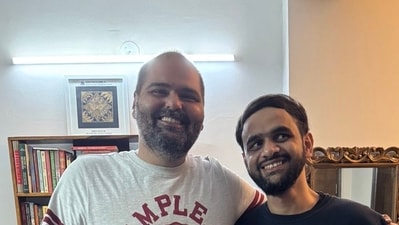 The click with Umar Khalid was shared by Kunal Kamra on his social media handles The click with Umar Khalid was shared by Kunal Kamra on his social media handles