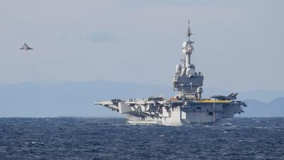 Visuals from the Varuna naval exercise. (French embassy) Visuals from the Varuna naval exercise. (French embassy)