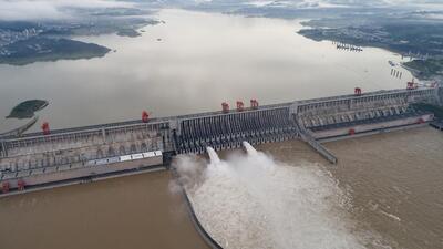 Water flows out from sluiceways at the Three Gorges Dam on the Yangtze River near Yichang in central China's Hubei Province in this photo released by China's Xinhua News Agency on July 17, 2020. (AP FILE/REPRESENTATIVE IMAGE) Water flows out from sluiceways at the Three Gorges Dam on the Yangtze River near Yichang in central China's Hubei Province in this photo released by China's Xinhua News Agency on July 17, 2020. (AP FILE/REPRESENTATIVE IMAGE)