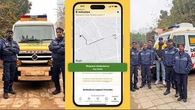 Blinkit's 10-min ambulance service has sparked a debate over the feasibility of this concept. Blinkit's 10-min ambulance service has sparked a debate over the feasibility of this concept.