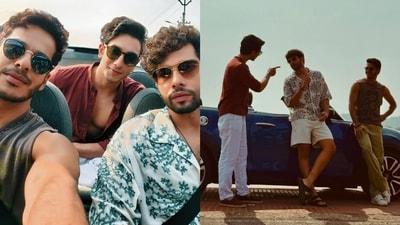 Siddhant Chaturvedi, Ishaan Khatter and Vedang Raina