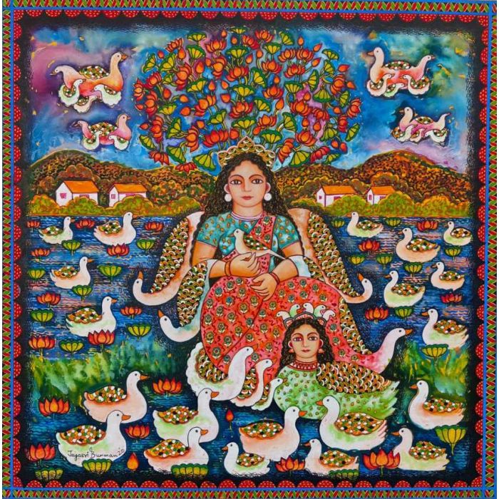Prakriti by Jayasri Burman (Photo courtesy Art Alive Gallery)
