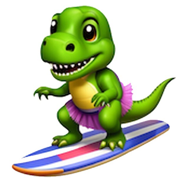 A public demonstration of Genmoji by Apple in June saw an Apple executive generate, in real time, a funky icon of a crocodile wearing a tutu on a surfboard.