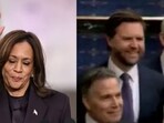 Vice President Kamala Harris was subjected to embarrassing criticism on January 3, 2025, when she appeared to fumble the Pledge of Allegiance on the Senate's opening day. (Photo by SAUL LOEB / AFP) Vice President Kamala Harris was subjected to embarrassing criticism on January 3, 2025, when she appeared to fumble the Pledge of Allegiance on the Senate's opening day. (Photo by SAUL LOEB / AFP)