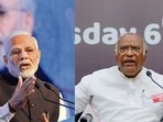 Congress chief Mallikarjun Kharge and PM Narendra Modi. Congress chief Mallikarjun Kharge and PM Narendra Modi.
