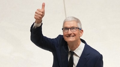 Chief Executive of Apple, Tim Cook, during a visit to the firm's UK headquarters in London. (File image) (AFP) Chief Executive of Apple, Tim Cook, during a visit to the firm's UK headquarters in London. (File image) (AFP)