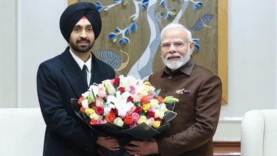 Diljit Dosanjh met PM Modi in Delhi recently. Diljit Dosanjh met PM Modi in Delhi recently.