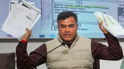 BJP leader Parvesh Verma during a press conference in New Delhi. (PTI file photo) BJP leader Parvesh Verma during a press conference in New Delhi. (PTI file photo)