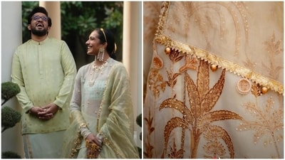 PV Sindhu and Venkat Datta looks gorgeous in new wedding pics. PV Sindhu and Venkat Datta looks gorgeous in new wedding pics.