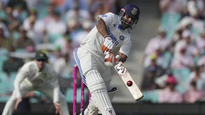 Rishabh Pant bats on Day 2 of Sydney Test against Australia on Saturday. (AP) Rishabh Pant bats on Day 2 of Sydney Test against Australia on Saturday. (AP)
