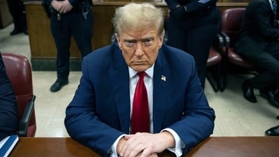 January 2025: Donald Trump's hush money sentencing does not indicate any jail time. (AP) January 2025: Donald Trump's hush money sentencing does not indicate any jail time. (AP)