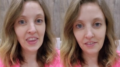 American influencer Kristen Fischer shared her experience of adjusting to Indian dinner customs, (Instagram/kristenfischer3) American influencer Kristen Fischer shared her experience of adjusting to Indian dinner customs, (Instagram/kristenfischer3)