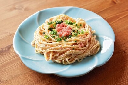 Tarako Spaghetti (adobe stock ) Tarako Spaghetti (adobe stock )