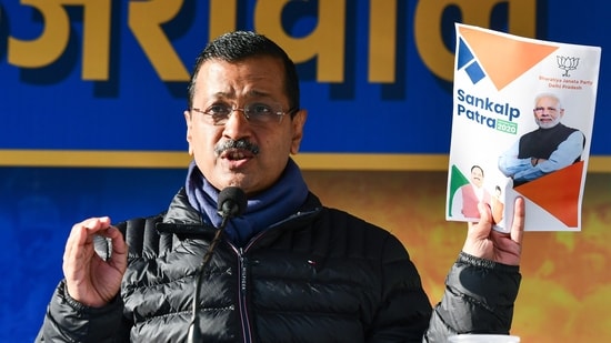 The protestors were sitting outside the residence of Aam Aadmi Party (AAP) national convenor Arvind Kejriwal. (ANI)