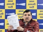 Aam Aadmi Party (AAP) MP Sanjay Singh 