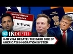 Musk, Trump & H-1B Firestorm: Is The Debate About Racism Against Indians Or U.S.' Economic Reality? Musk, Trump & H-1B Firestorm: Is The Debate About Racism Against Indians Or U.S.' Economic Reality?