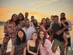 Alia Bhatt, Ranbir Kapoor and Raha Kapoor posed for the family picture.