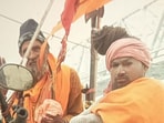 Splendor and Bavander Baba at the Mahakumbh 2025 Splendor and Bavander Baba at the Mahakumbh 2025