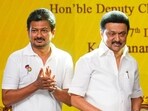 Tamil Nadu Chief Minister MK Stalin (R) and Deputy Chief Minister Udhayanidhi Stalin Tamil Nadu Chief Minister MK Stalin (R) and Deputy Chief Minister Udhayanidhi Stalin