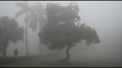A view of Leisure Valley Park in Gurugram on Sunday morning. (Parveen Kumar/HT Photo) A view of Leisure Valley Park in Gurugram on Sunday morning. (Parveen Kumar/HT Photo)
