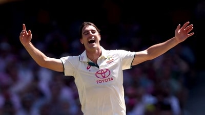 Earlier, Pat Cummins claimed crucial wickets of Ravindra Jadeja and Washington Sundar early on Day 3 to dent India's hope of stretching lead past 200. (AFP) Earlier, Pat Cummins claimed crucial wickets of Ravindra Jadeja and Washington Sundar early on Day 3 to dent India's hope of stretching lead past 200. (AFP)